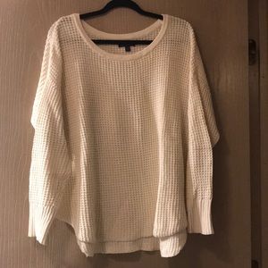 American Eagle waffle sweater